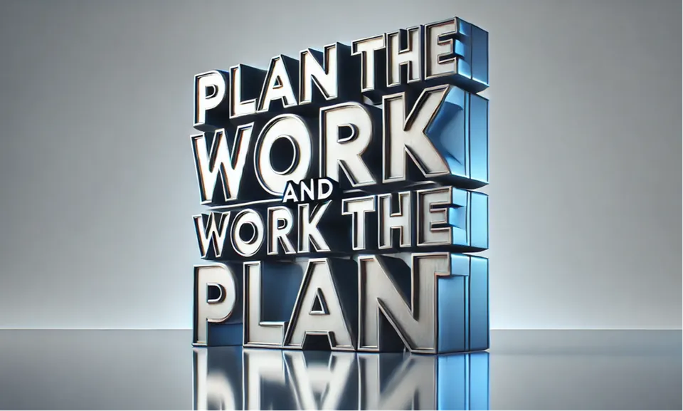 Planning a “Work to Win” Attitude